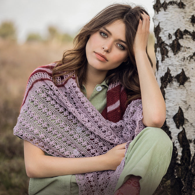 Lana Grossa Shawl Wrap Crochet Pattern