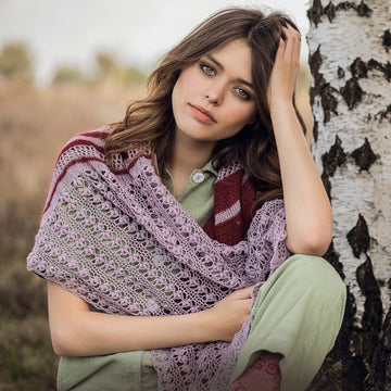 Lana Grossa Shawl Wrap Crochet Pattern