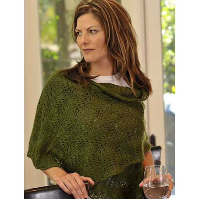 Louet Stacey Wrap Knitting Pattern
