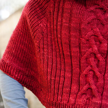 Cranberry Capelet