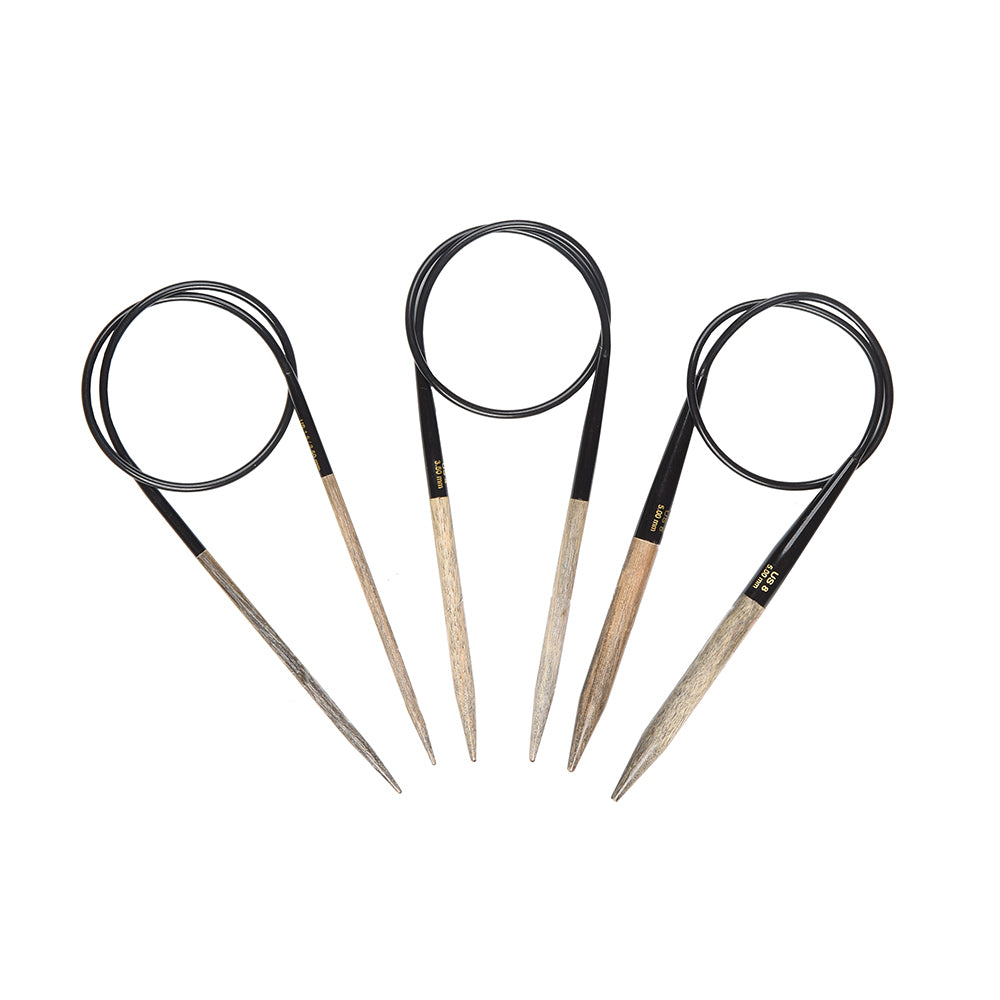 Lykke Driftwood 12" Fixed Circular Needles