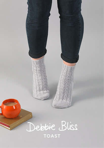 Debbie Bliss Aiden Socks Knitting Pattern