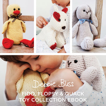 Debbie Bliss Fido, Flopsy & Quack Collection Ebook Crochet Pattern