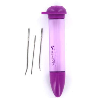 Clover Bent Tip Lace Darning Needle Set