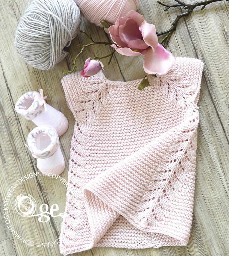 Lil’ Rosebud seamless top down dress / tunic top - P112