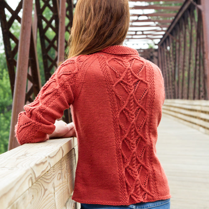 Valley Yarns WEBS DIR Collar Your Dreams Knitting Pattern