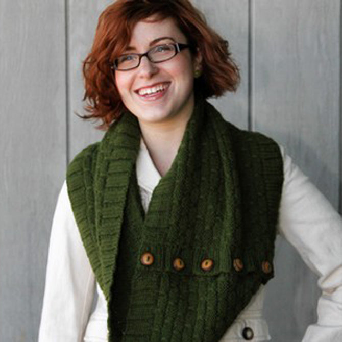 Valley Yarns 40th Anniversary Gathering In Cowl Knitting Pattern
