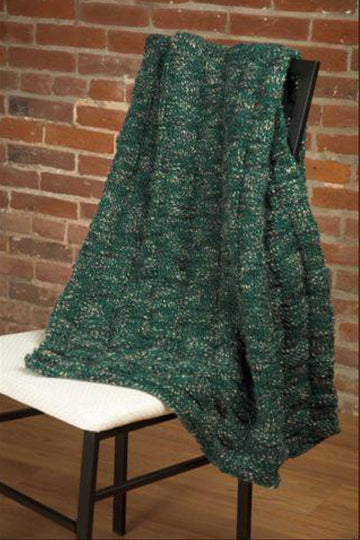 Lap Throws Blanket Knitting Pattern