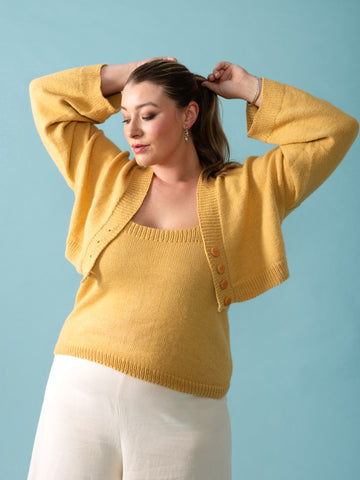 Amaryllis Cardigan in Berroco Cashmello Knitting Pattern