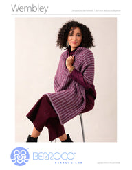 Wembley Shawl Wrap Knitting Pattern