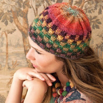 Noro Checkerboard Cap