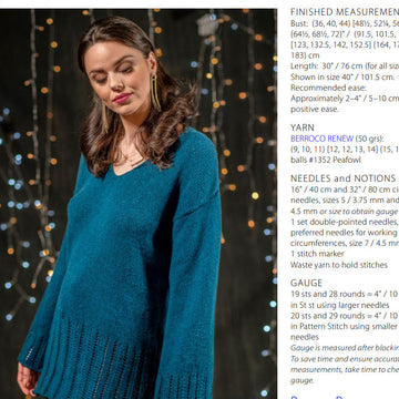 Zira Sweater in Berroco Renew PDF