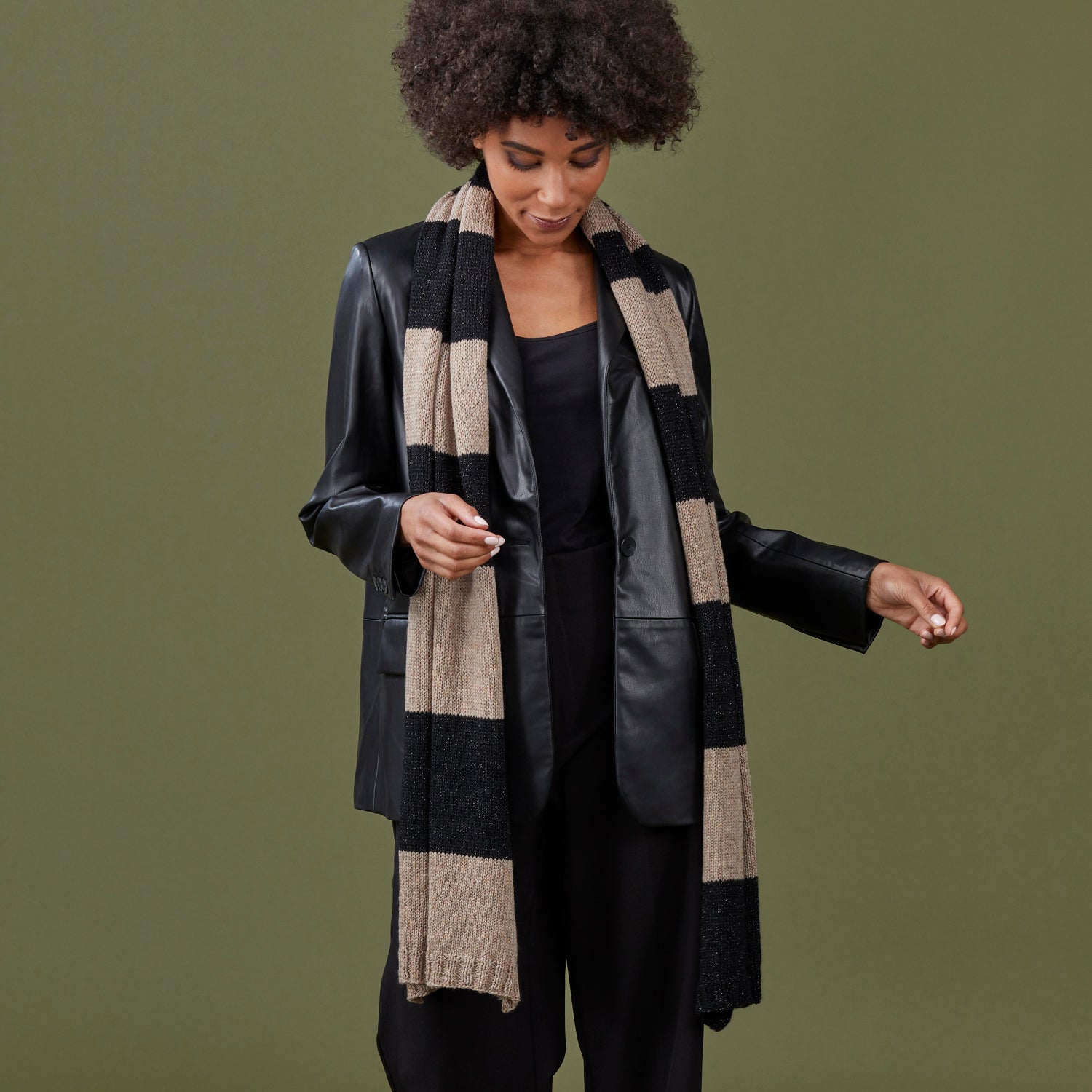 Stacy Charles Fine Yarns London Wrap Knitting Pattern