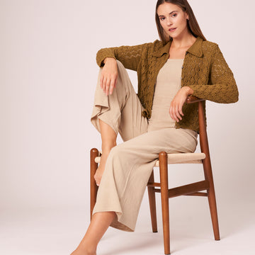 Peaches Cardigan Knitting Pattern
