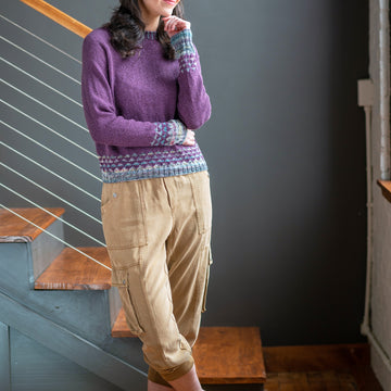 Zazel Sweater Jumper Knitting Pattern