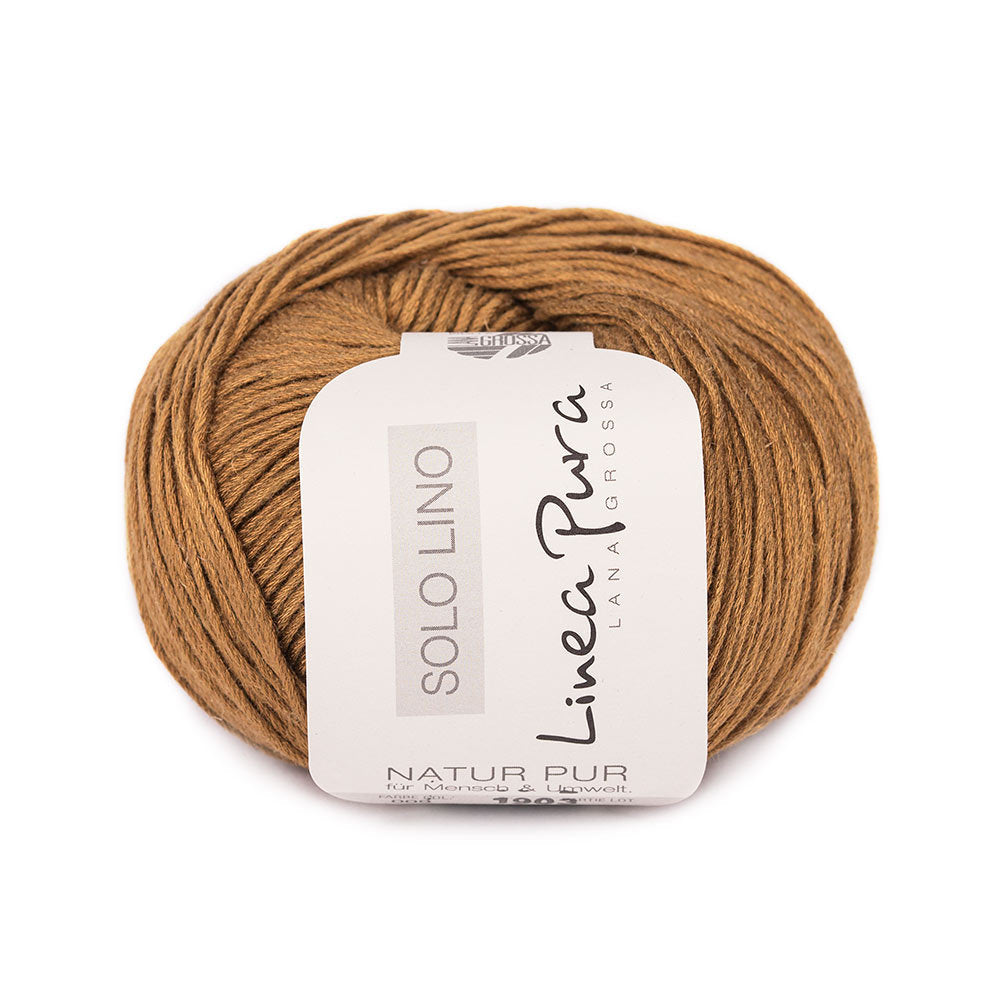 Lana Grossa Linea Pura Solo Lino Yarn - Viscose Sport