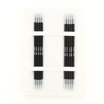 KnitPro Karbonz Double Point Needles 6" (Socks Set of 5 Sizes)