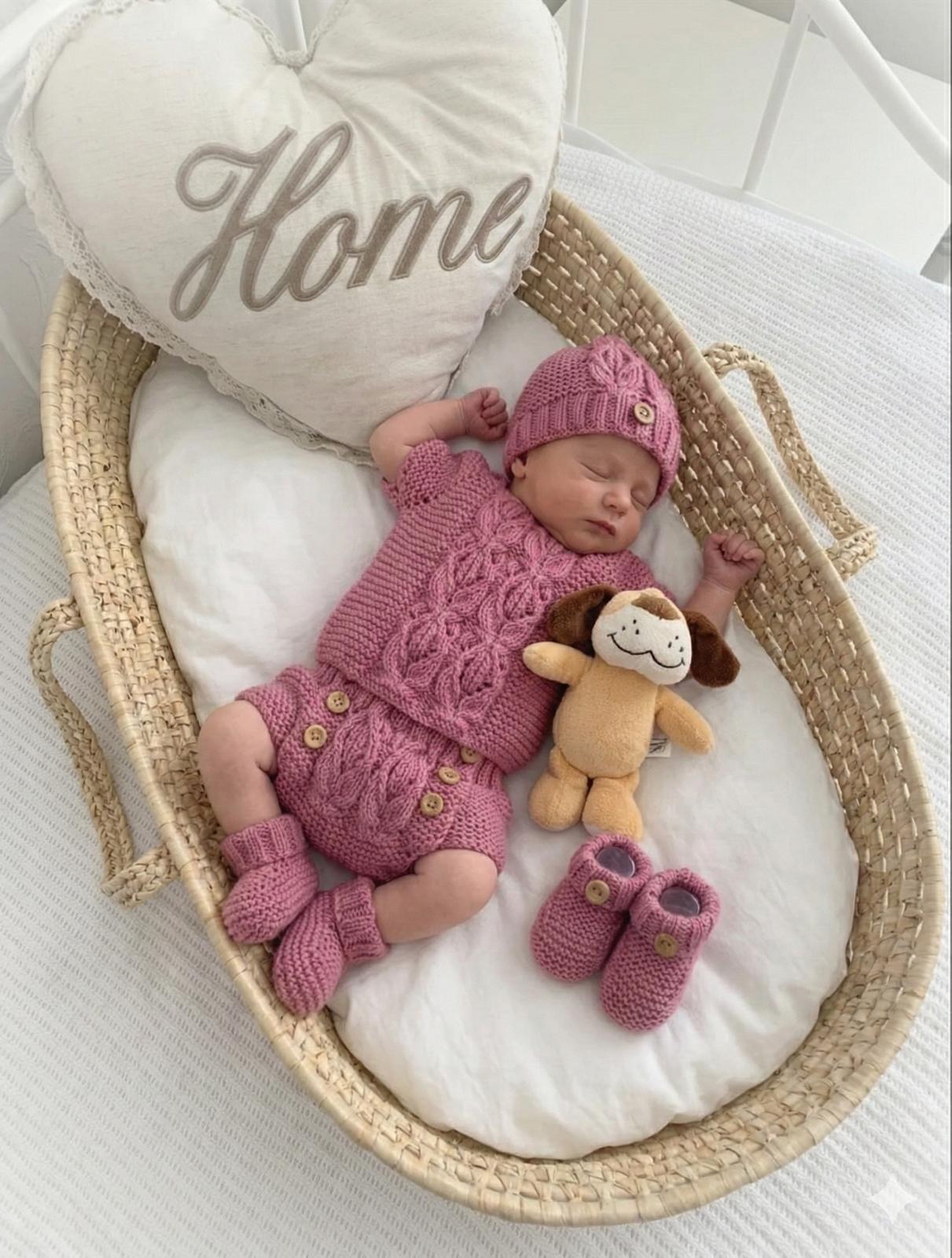 "Orchid" Nappy cover & Top set