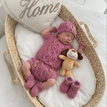 "Orchid" Nappy cover & Top set
