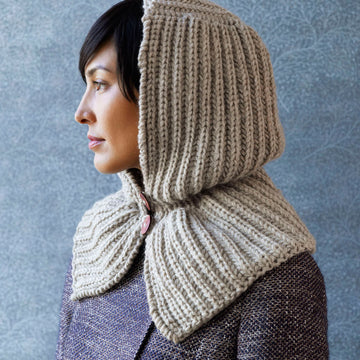 Enchanting Hood Scarf Knitting Pattern