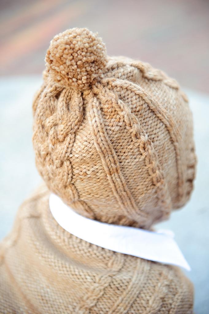 Master Charles Cabled Ear Flap Cap