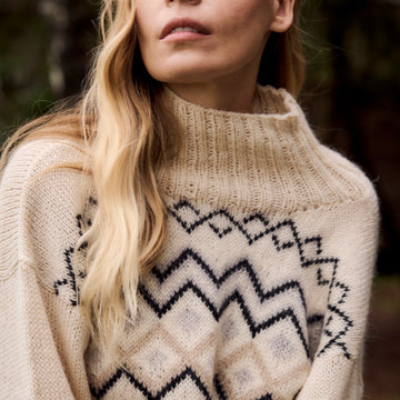 Alberta In Rowan Kid Classic Jumper Knitting Pattern