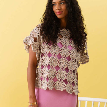 Tressa Top and Cardigan in Berroco Paperie PDF