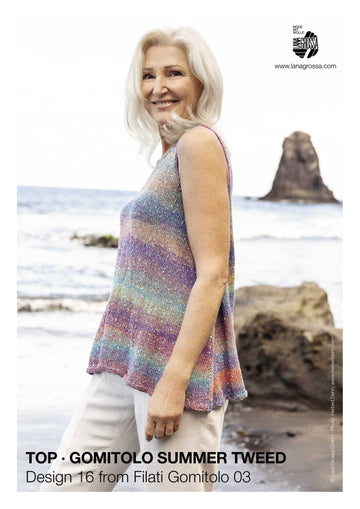Lana Grossa 16 Top in Gomitolo Summer Tweed PDF