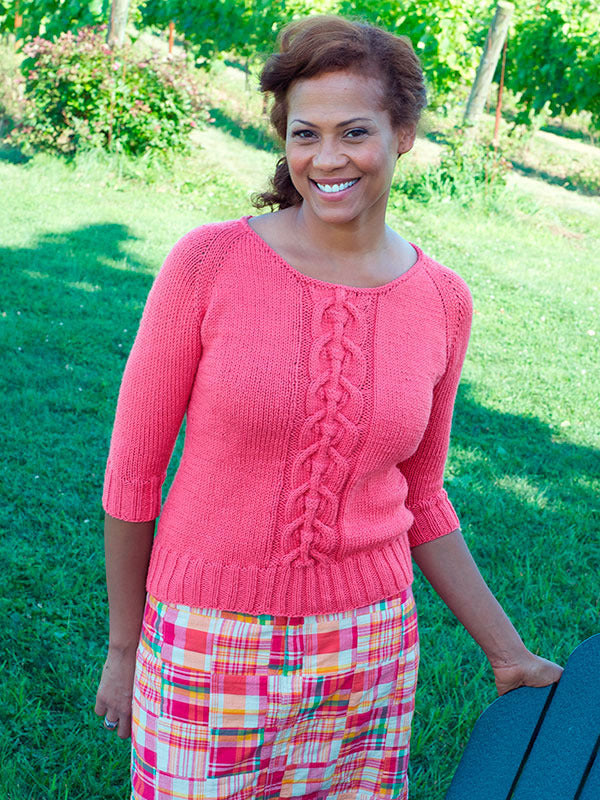 Udina Sweater Jumper Knitting Pattern