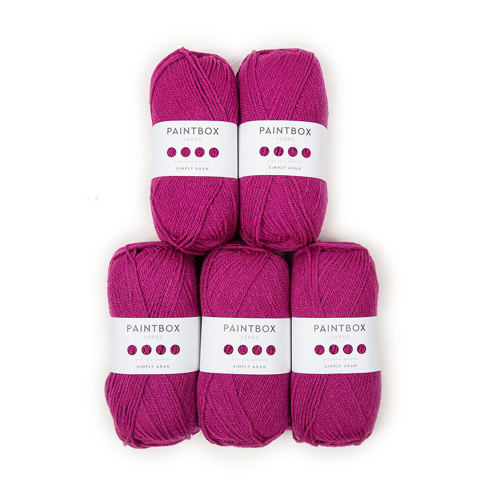 Paintbox Yarns Simply Aran 5 Ball Value Pack Yarn - Acrylic Aran