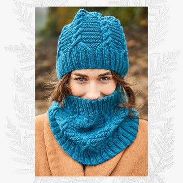 Willow & Lark Louise Hat & Cowl Knitting Pattern