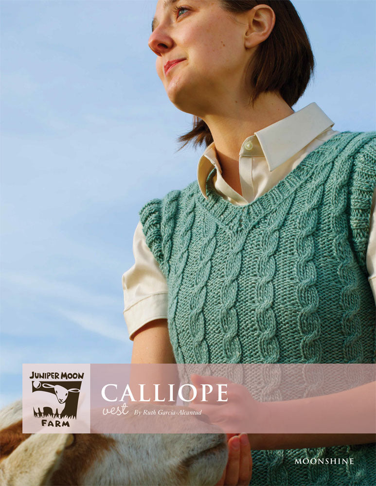 Calliope Vest Slipover Knitting Pattern