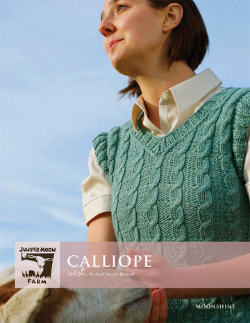 Calliope Vest in Juniper Moon Moonshine - PDF