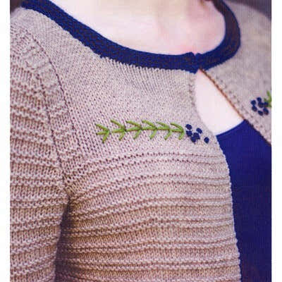 Juniper Moon Farm Hispar Cardigan Knitting Pattern