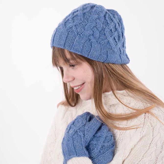 Juniper Moon Farm Breathless Hat & Mittens Knitting Pattern