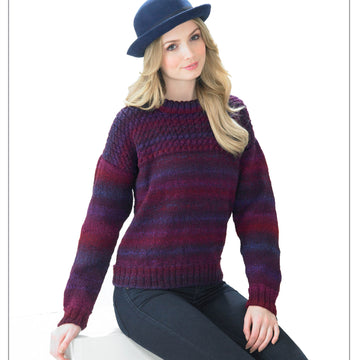 James C. Brett JB291 Sweater Knitting Pattern