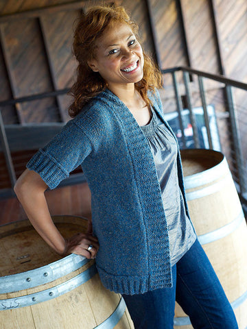 Mallard Cardigan in Berroco Flicker Aran PDF (Free)