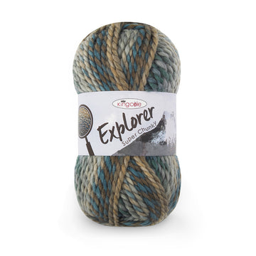 King Cole Explorer Super Chunky Yarn - Acrylic Super Chunky