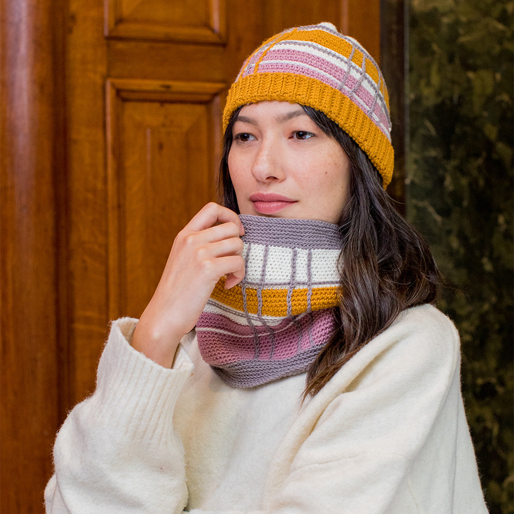 MillaMia Tiffany Cowl & Hat Crochet Pattern