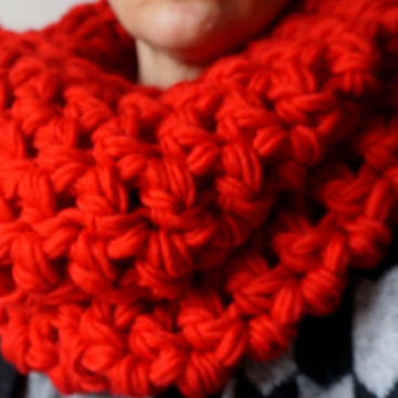 Super Chunky Infinity Scarf Pattern