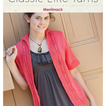 Classic Elite Yarns Merrimack Cardigan Knitting Pattern