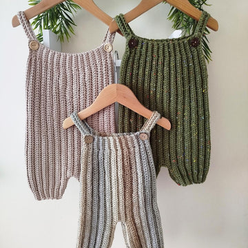 Little Rib Dungarees