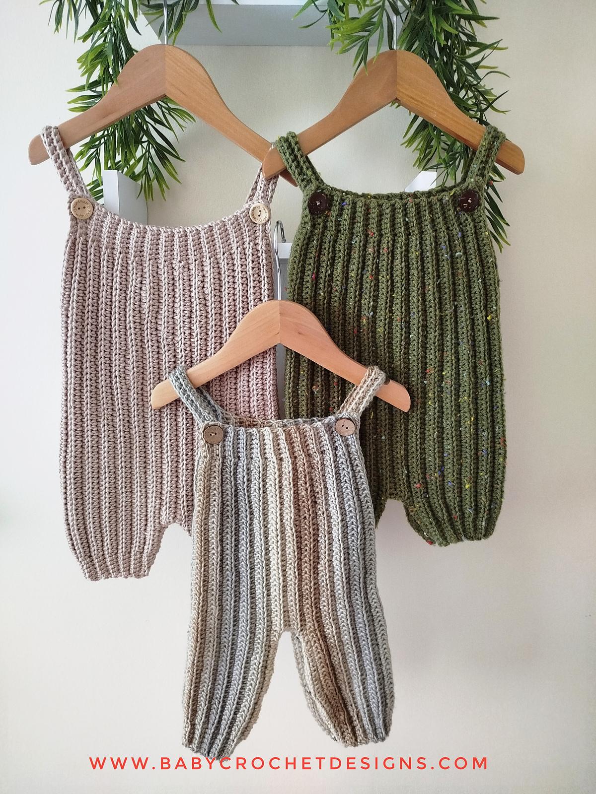 Little Rib Dungarees