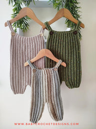Little Rib Dungarees