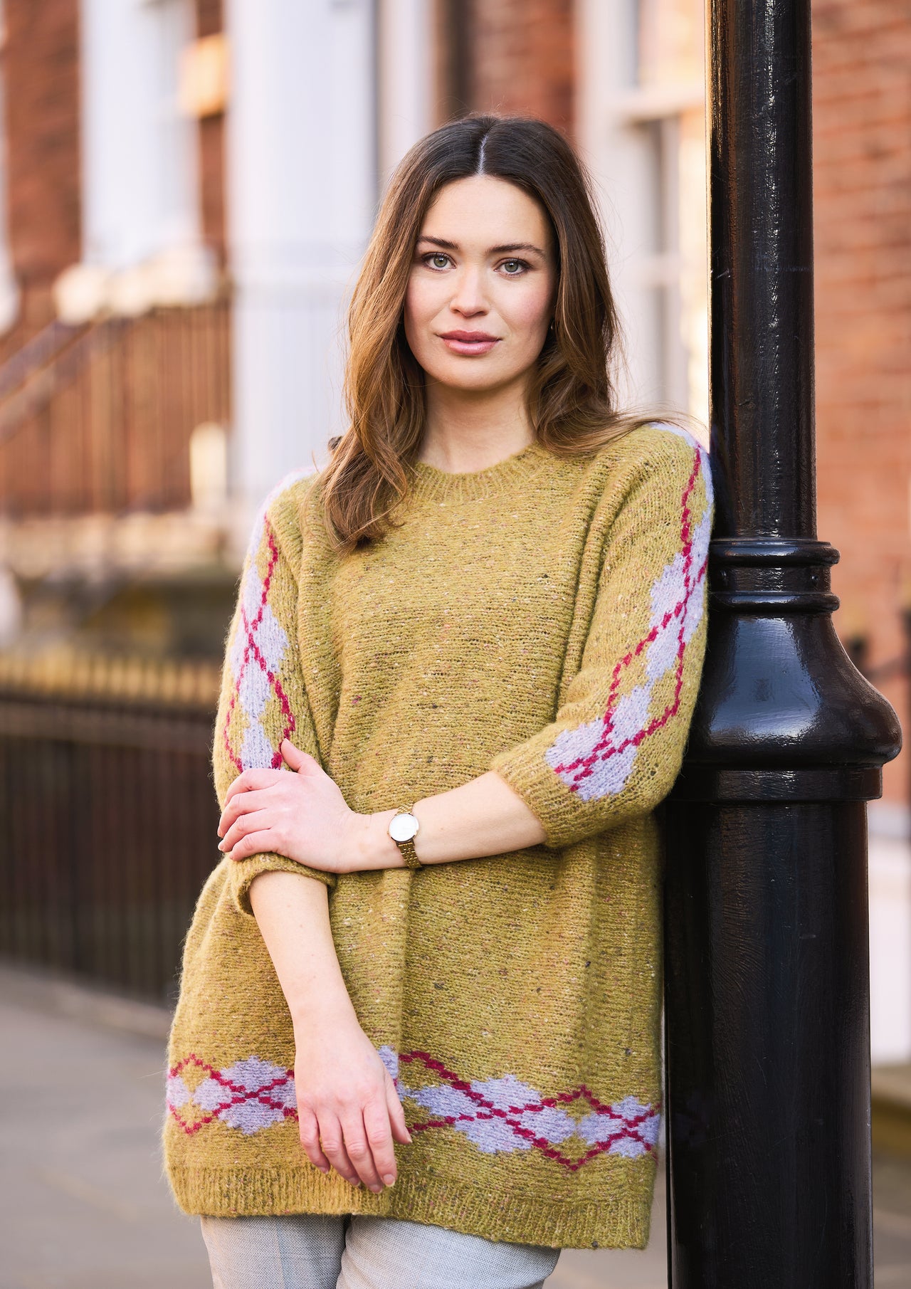 Fog Sweater in Rowan Fine Tweed Haze PDF