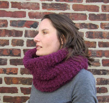 Big Cowl in Plymouth Yarn Baby Alpaca Ultimo - F376 - PDF