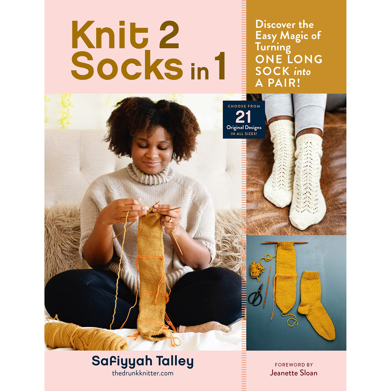 Storey Publishing Knit 2 Socks in 1