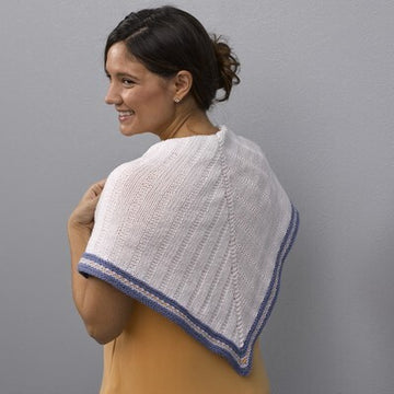 Valley Yarns Sieberi Shawl Knitting Pattern