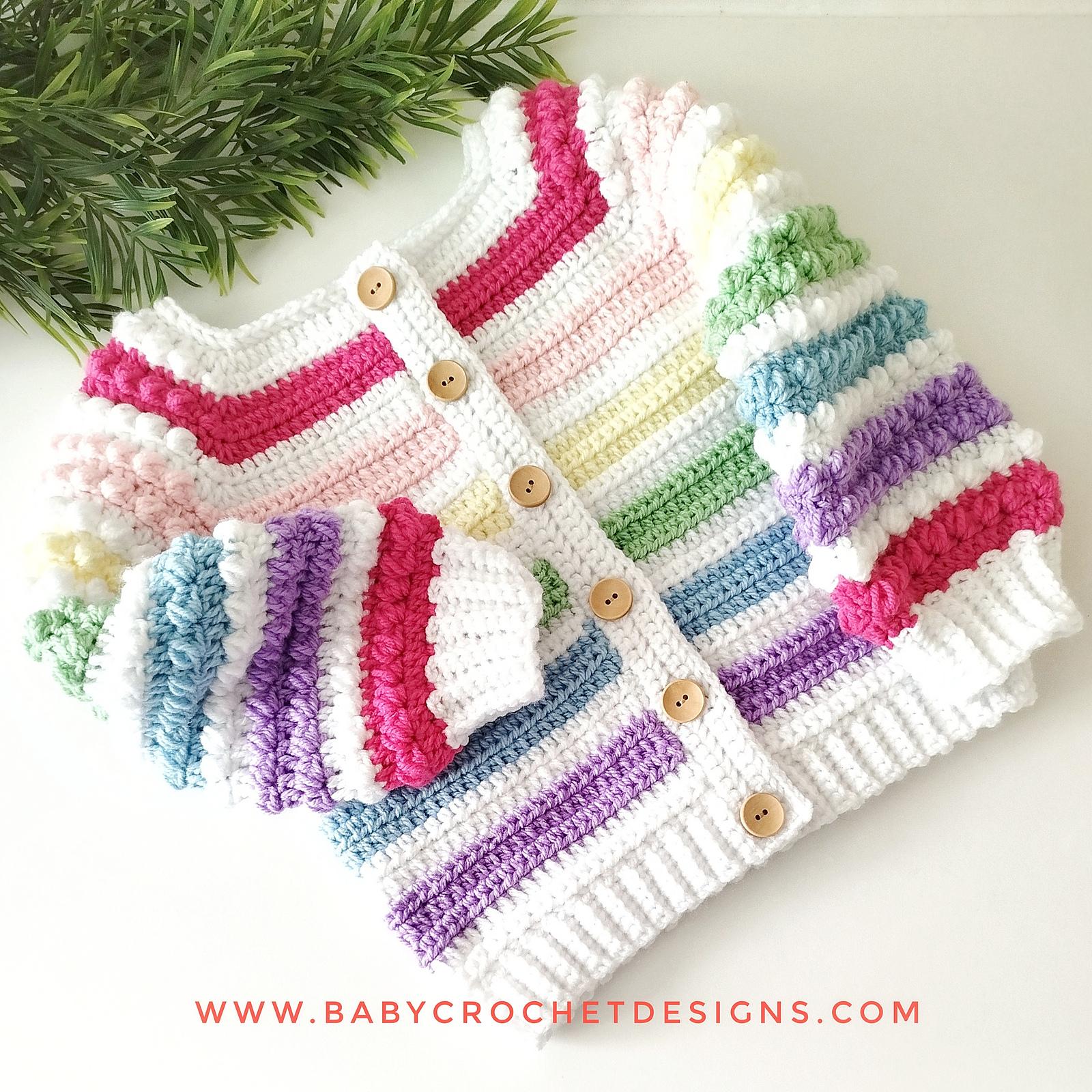 Spring Berry Cardigan