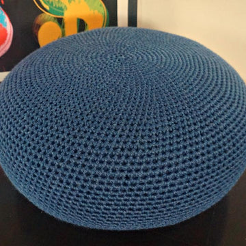 Large Crochet Bean Bag Floor cushion